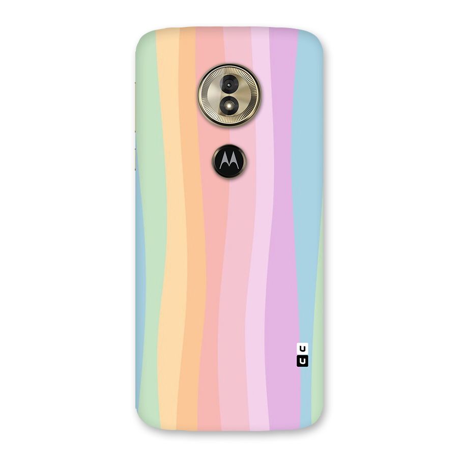 Pastel Curves Back Case for Moto G6 Play