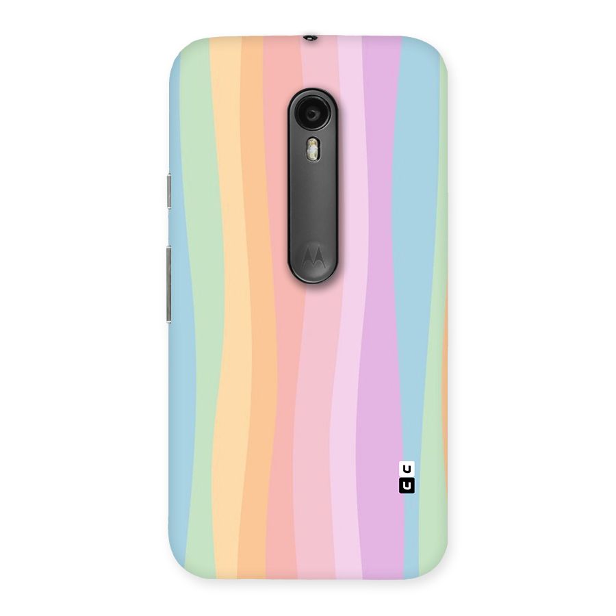 Pastel Curves Back Case for Moto G Turbo