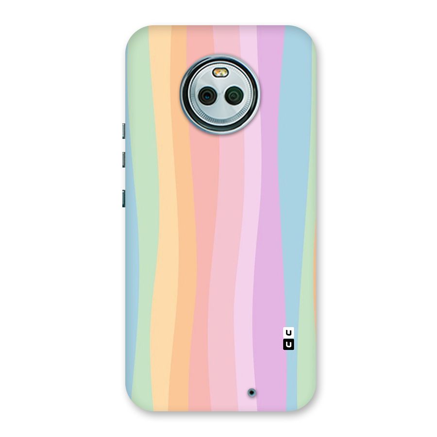 Pastel Curves Back Case for Moto X4