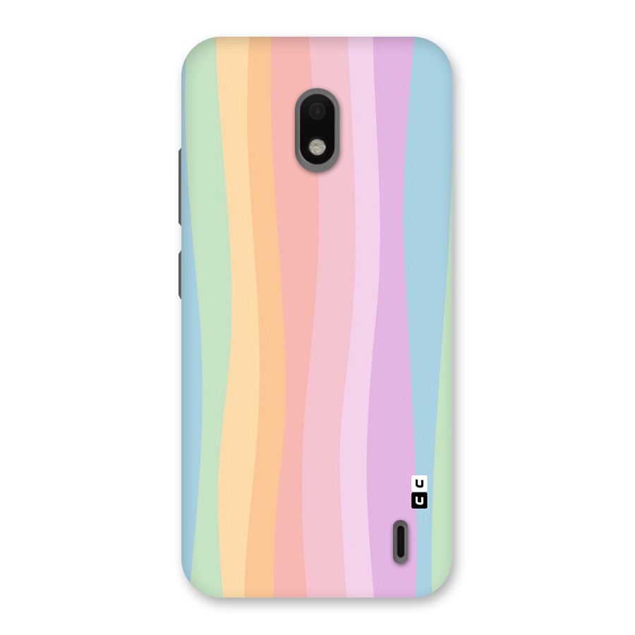 Pastel Curves Back Case for Nokia 2.2