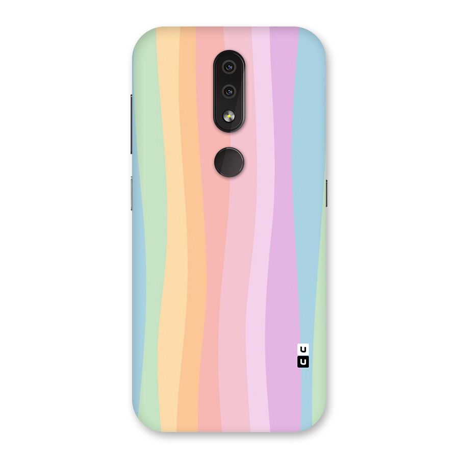 Pastel Curves Back Case for Nokia 4.2
