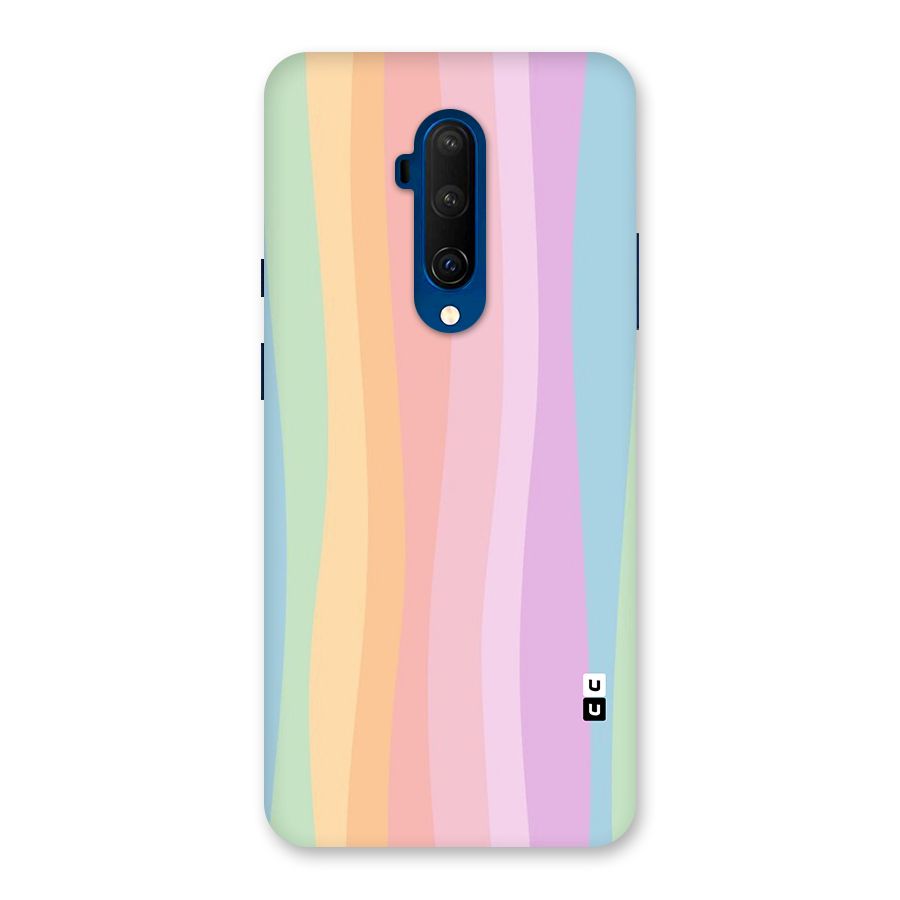 Pastel Curves Back Case for OnePlus 7T Pro