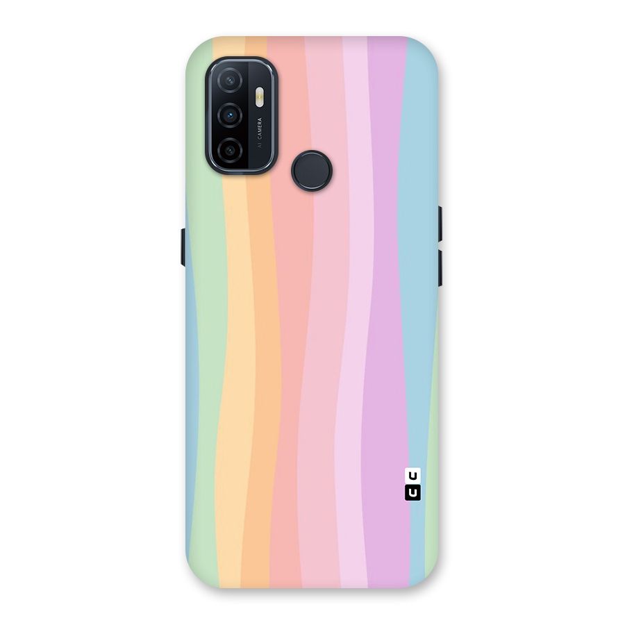 Pastel Curves Back Case for Oppo A32