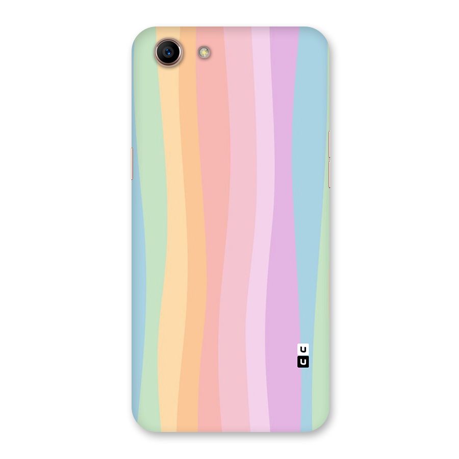 Pastel Curves Back Case for Oppo A83 (2018)