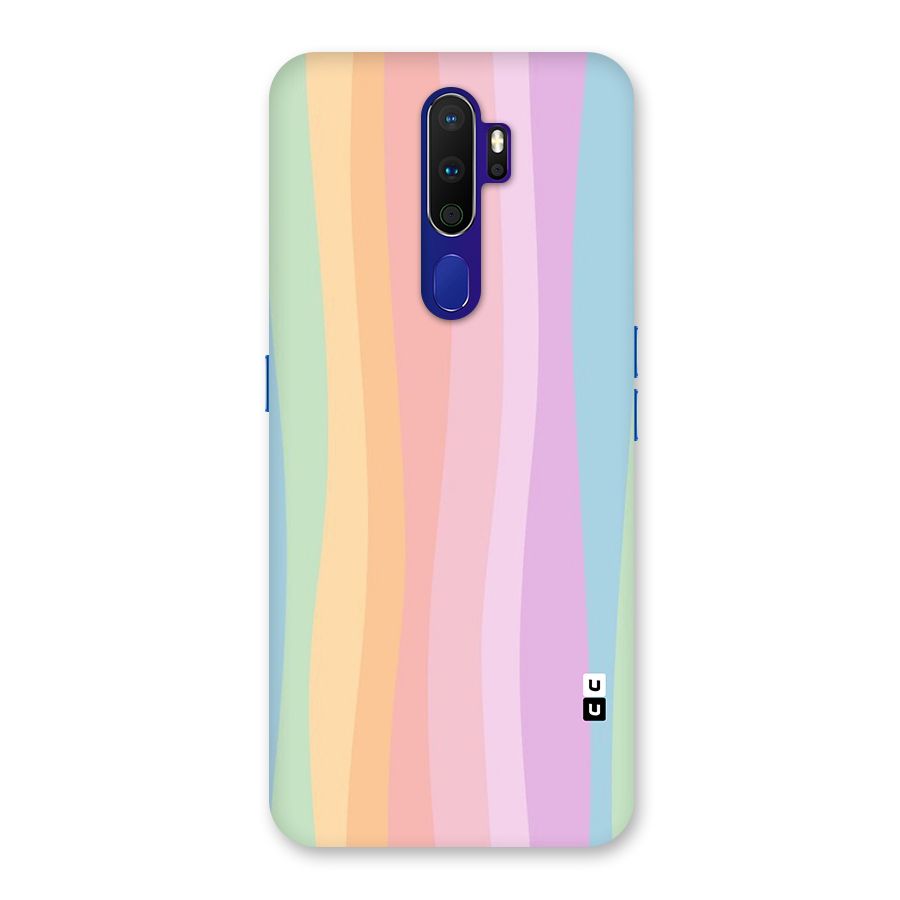 Pastel Curves Back Case for Oppo A9 (2020)