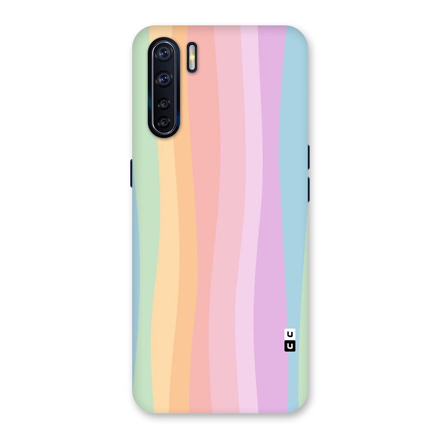 Pastel Curves Back Case for Oppo F15