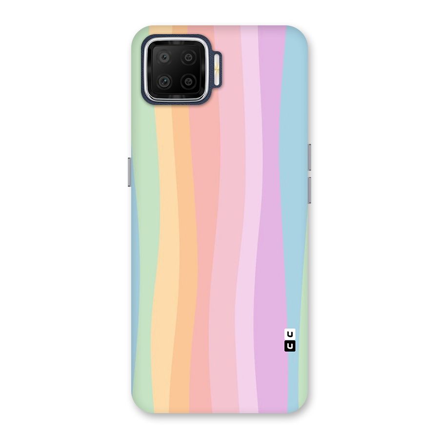 Pastel Curves Back Case for Oppo F17