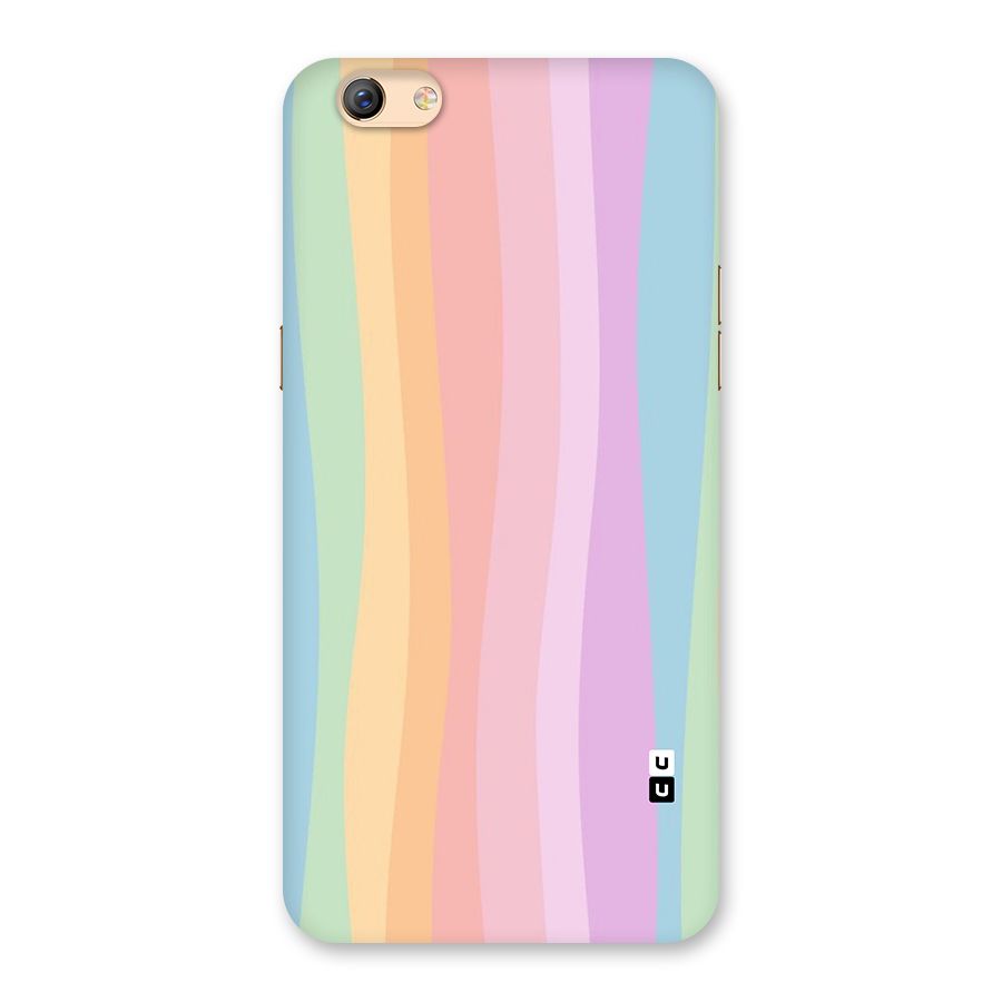 Pastel Curves Back Case for Oppo F3 Plus