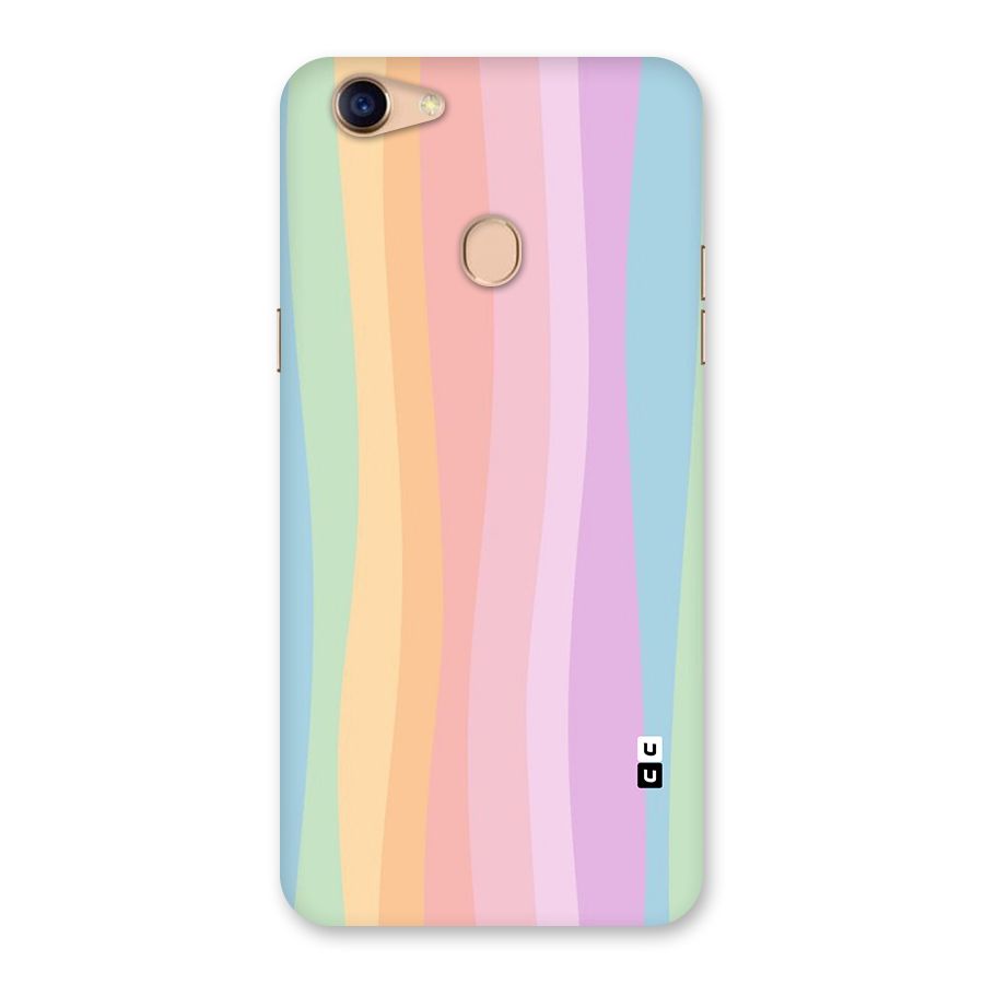 Pastel Curves Back Case for Oppo F5