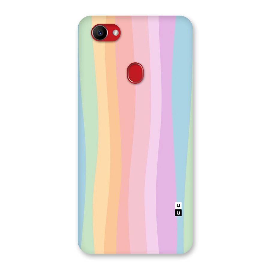 Pastel Curves Back Case for Oppo F7