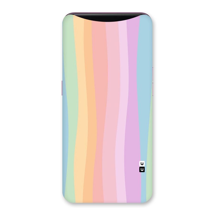 Pastel Curves Back Case for Oppo Find X