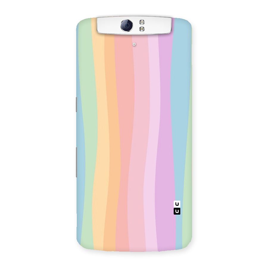 Pastel Curves Back Case for Oppo N1