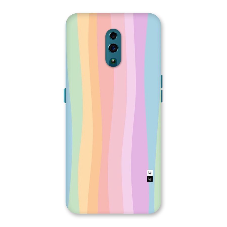 Pastel Curves Back Case for Oppo Reno