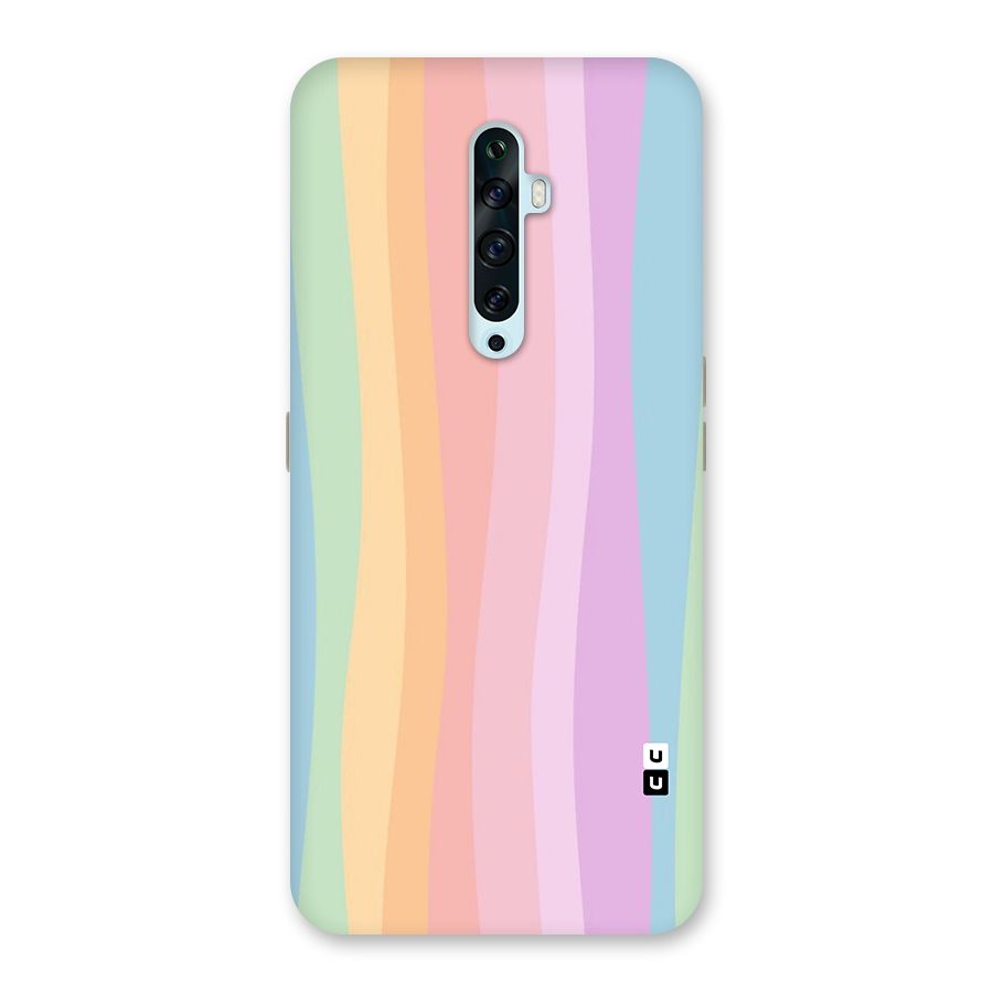 Pastel Curves Back Case for Oppo Reno2 Z