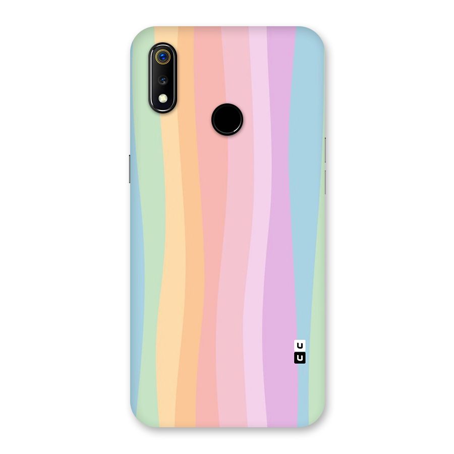 Pastel Curves Back Case for Realme 3