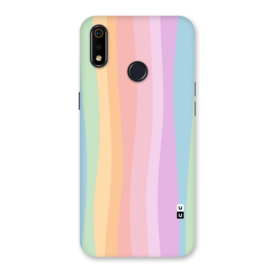 Pastel Curves Back Case for Realme 3i