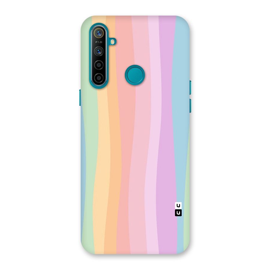 Pastel Curves Back Case for Realme 5i