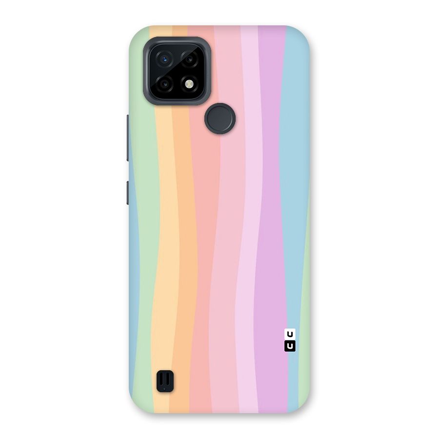 Pastel Curves Back Case for Realme C21
