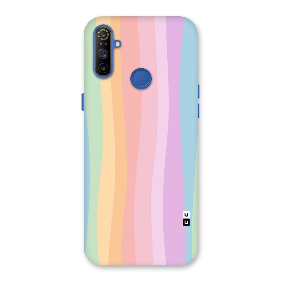 Pastel Curves Back Case for Realme Narzo 10A