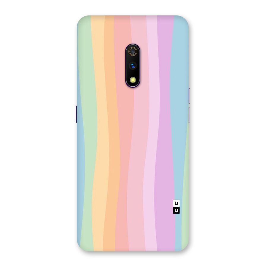 Pastel Curves Back Case for Realme X