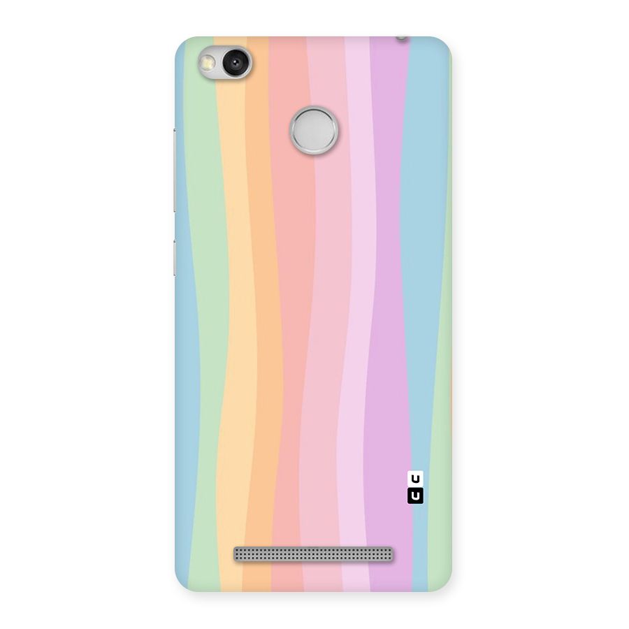 Pastel Curves Back Case for Redmi 3S Prime