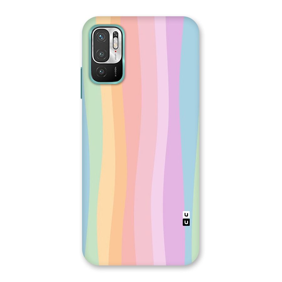 Pastel Curves Back Case for Redmi Note 10T 5G