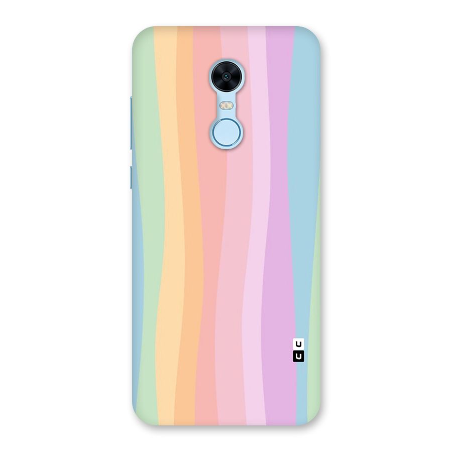 Pastel Curves Back Case for Redmi Note 5