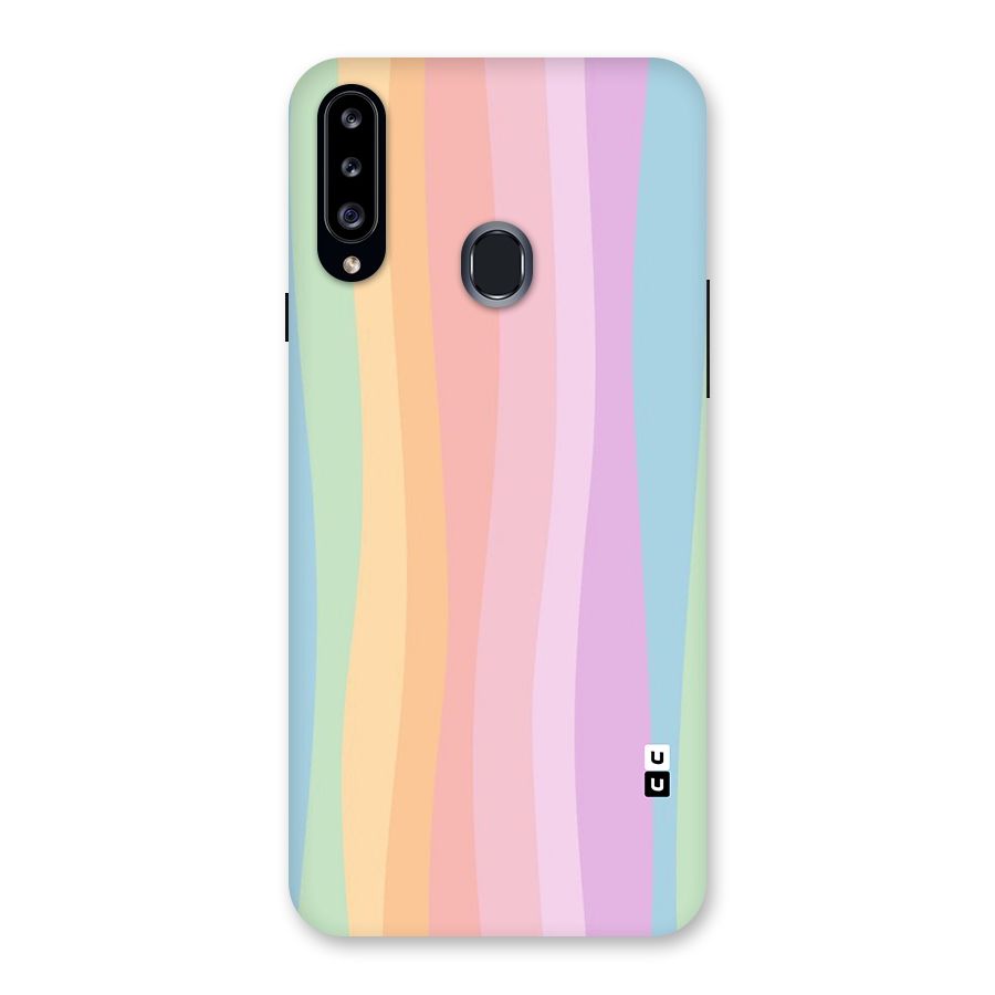 Pastel Curves Back Case for Samsung Galaxy A20s