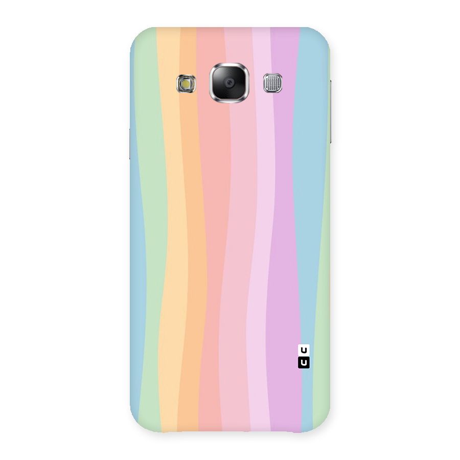Pastel Curves Back Case for Samsung Galaxy E5