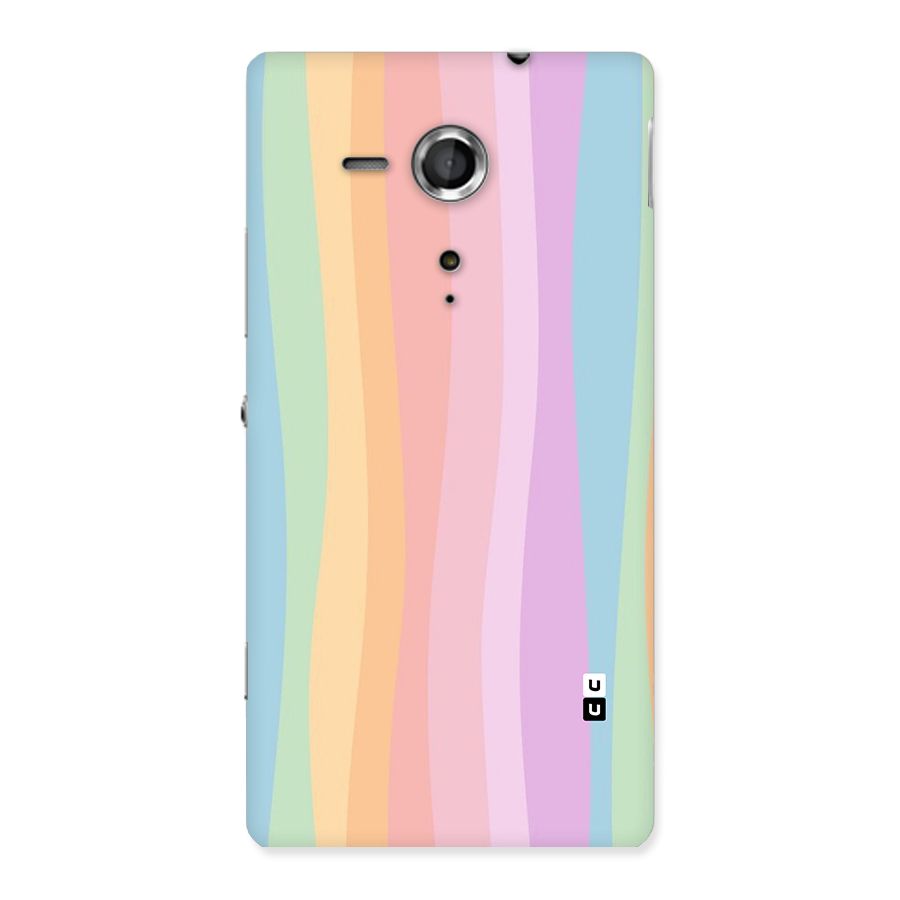 Pastel Curves Back Case for Sony Xperia SP