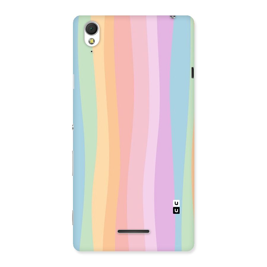 Pastel Curves Back Case for Sony Xperia T3