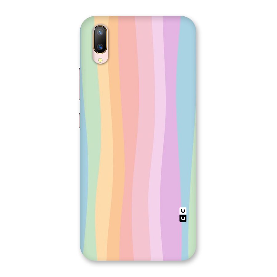 Pastel Curves Back Case for Vivo V11 Pro