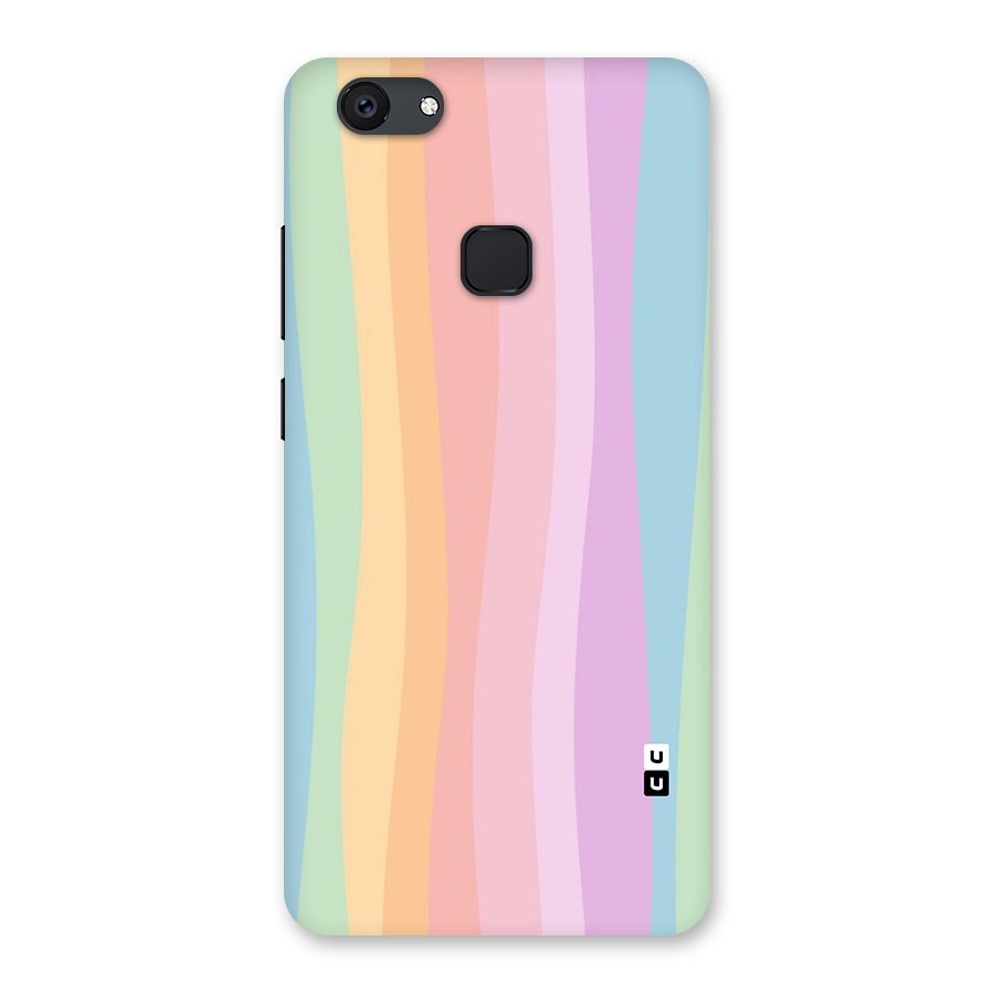 Pastel Curves Back Case for Vivo V7 Plus