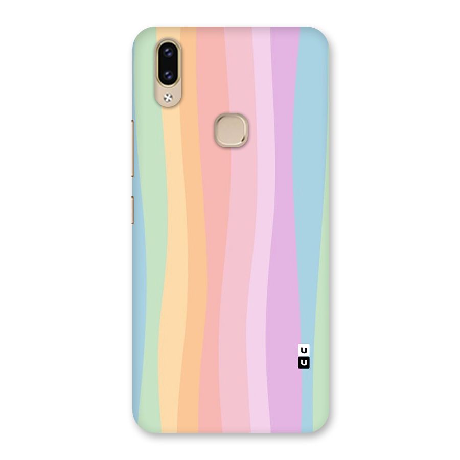 Pastel Curves Back Case for Vivo V9 Youth