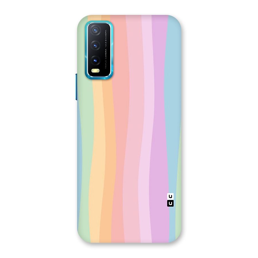 Pastel Curves Back Case for Vivo Y20G