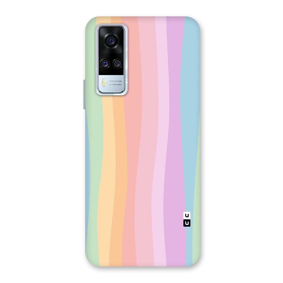 Pastel Curves Back Case for Vivo Y31