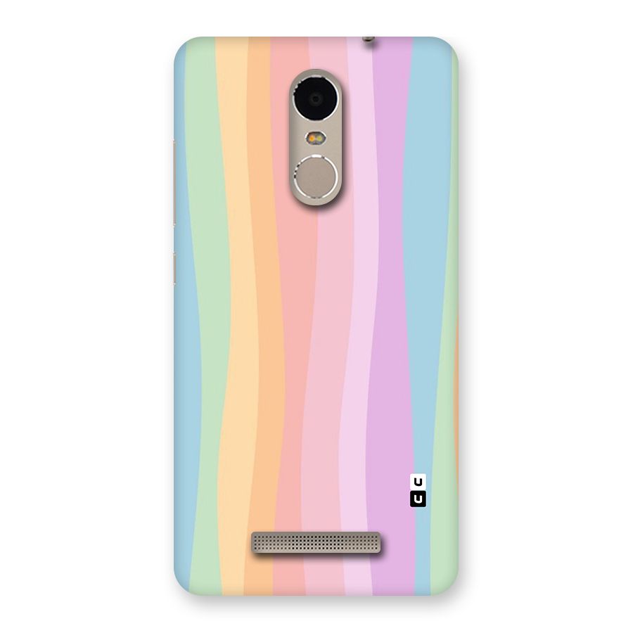 Pastel Curves Back Case for Xiaomi Redmi Note 3