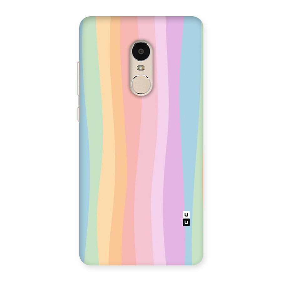 Pastel Curves Back Case for Xiaomi Redmi Note 4