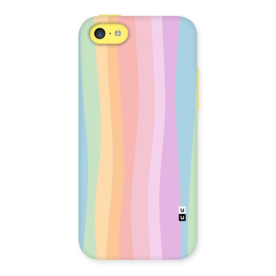 Pastel Curves Back Case for iPhone 5C
