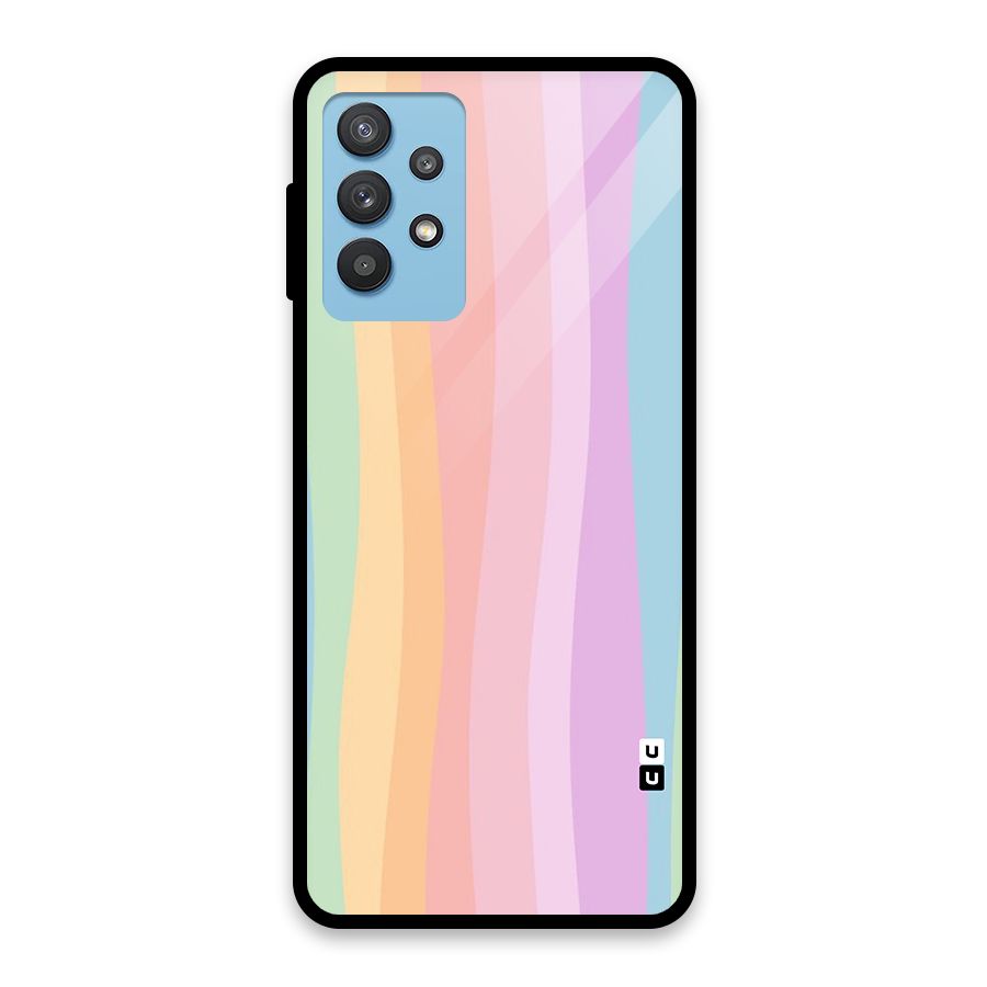 Pastel Curves Glass Back Case for Galaxy M32 5G