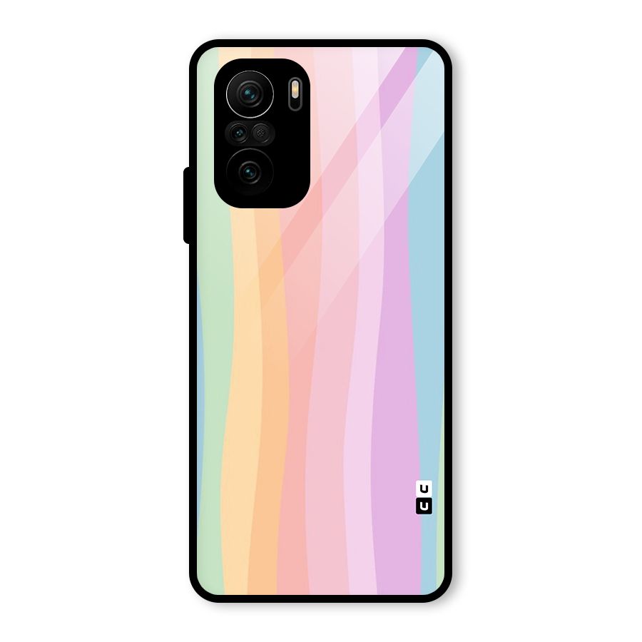 Pastel Curves Glass Back Case for Mi 11X Pro