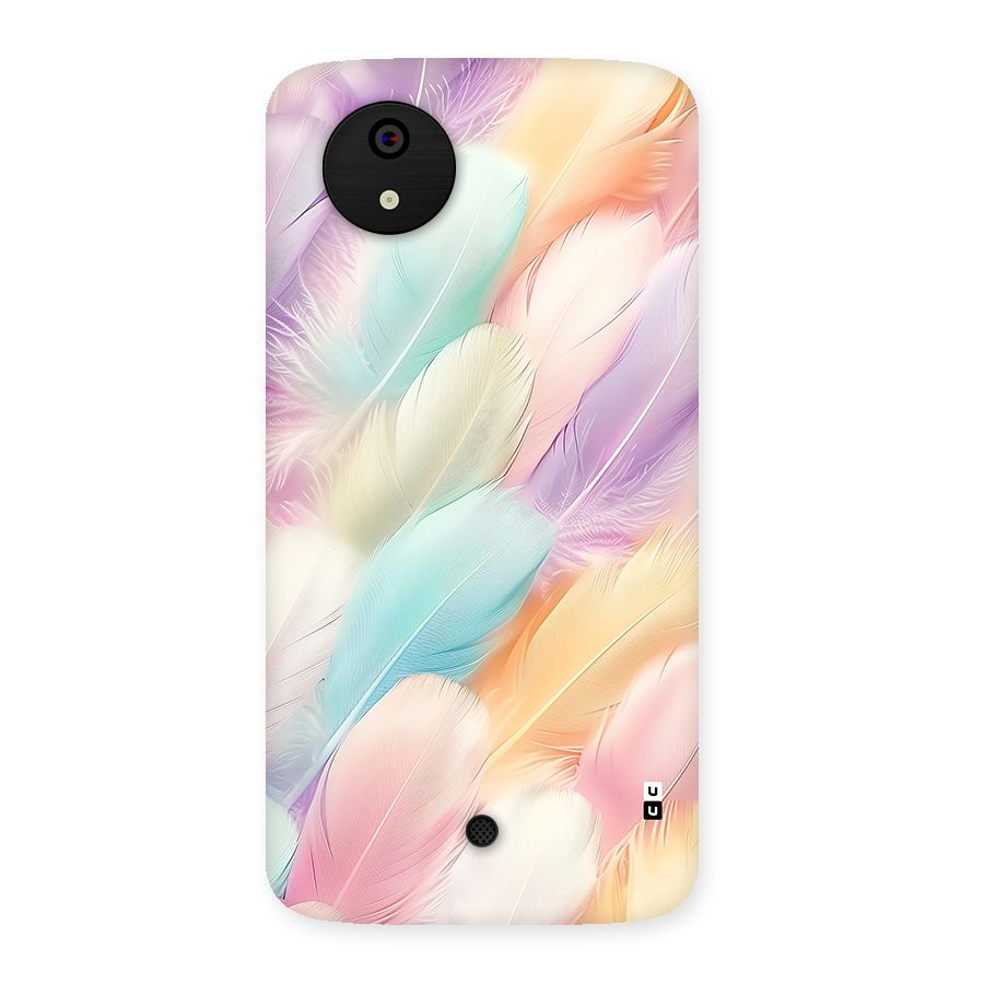 Pastel Feather Back Case for Canvas A1  AQ4501