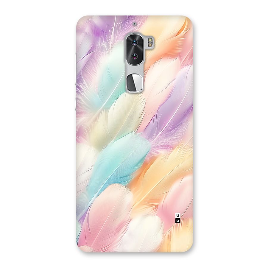 Pastel Feather Back Case for Coolpad Cool 1