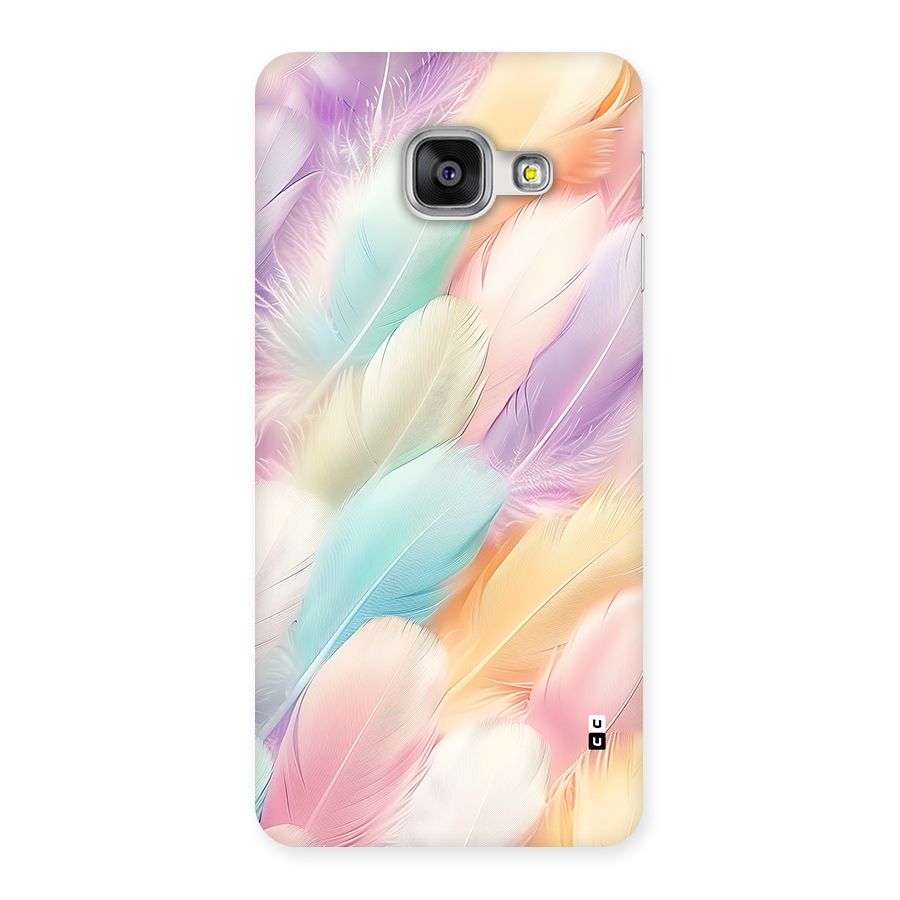 Pastel Feather Back Case for Galaxy A3 (2016)