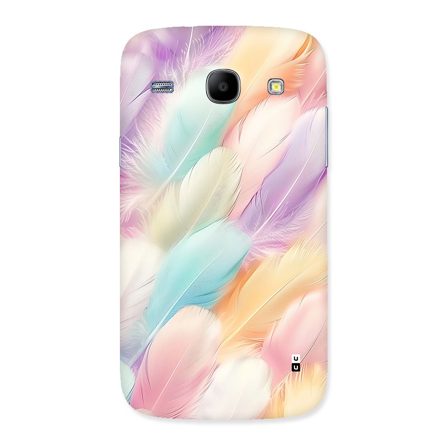 Pastel Feather Back Case for Galaxy Core