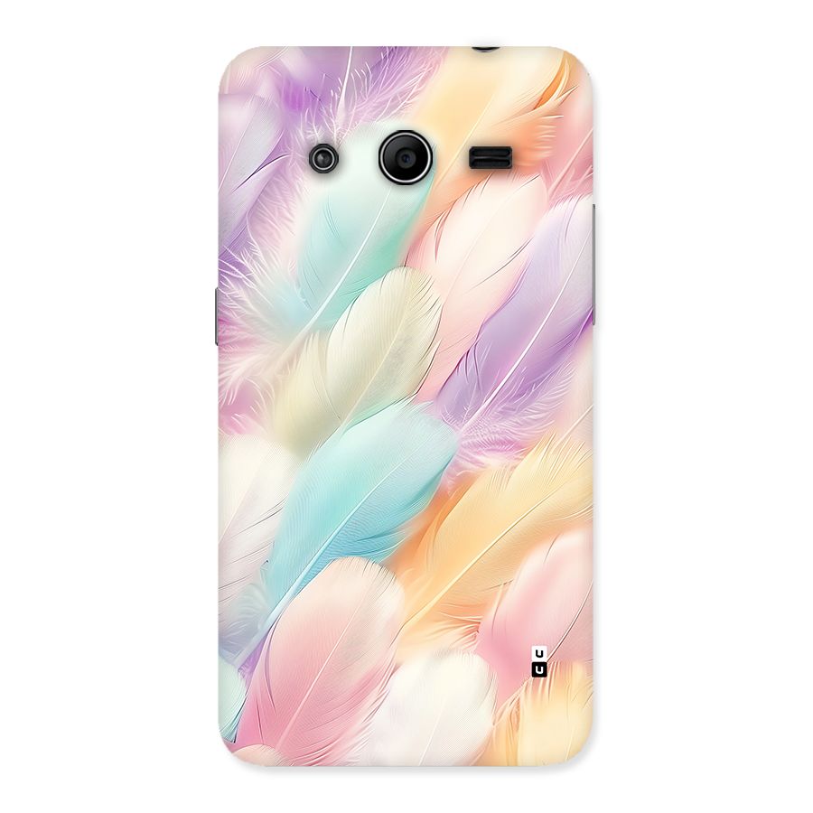 Pastel Feather Back Case for Galaxy Core 2
