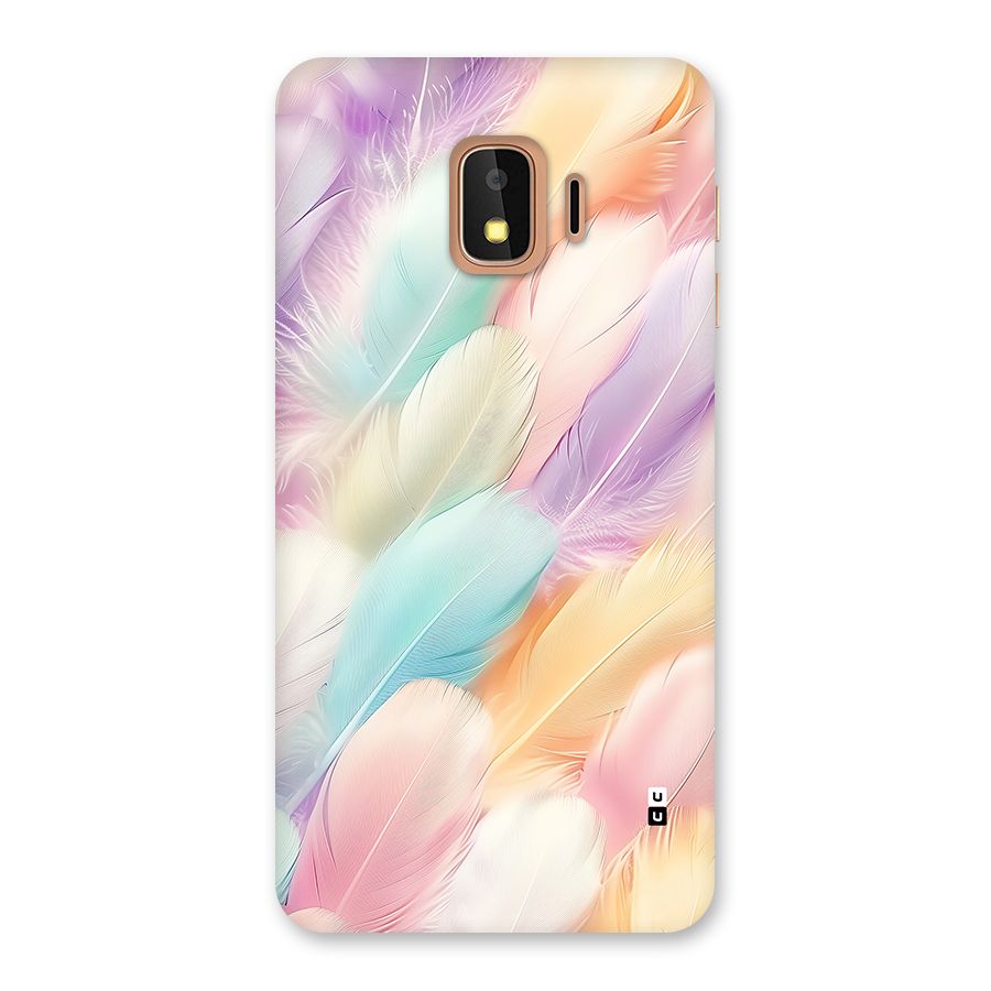 Pastel Feather Back Case for Galaxy J2 Core