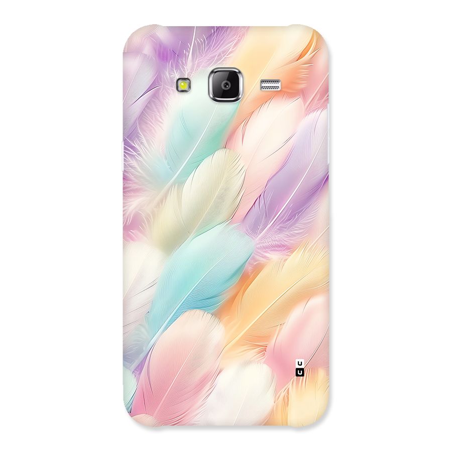 Pastel Feather Back Case for Galaxy J2 Prime