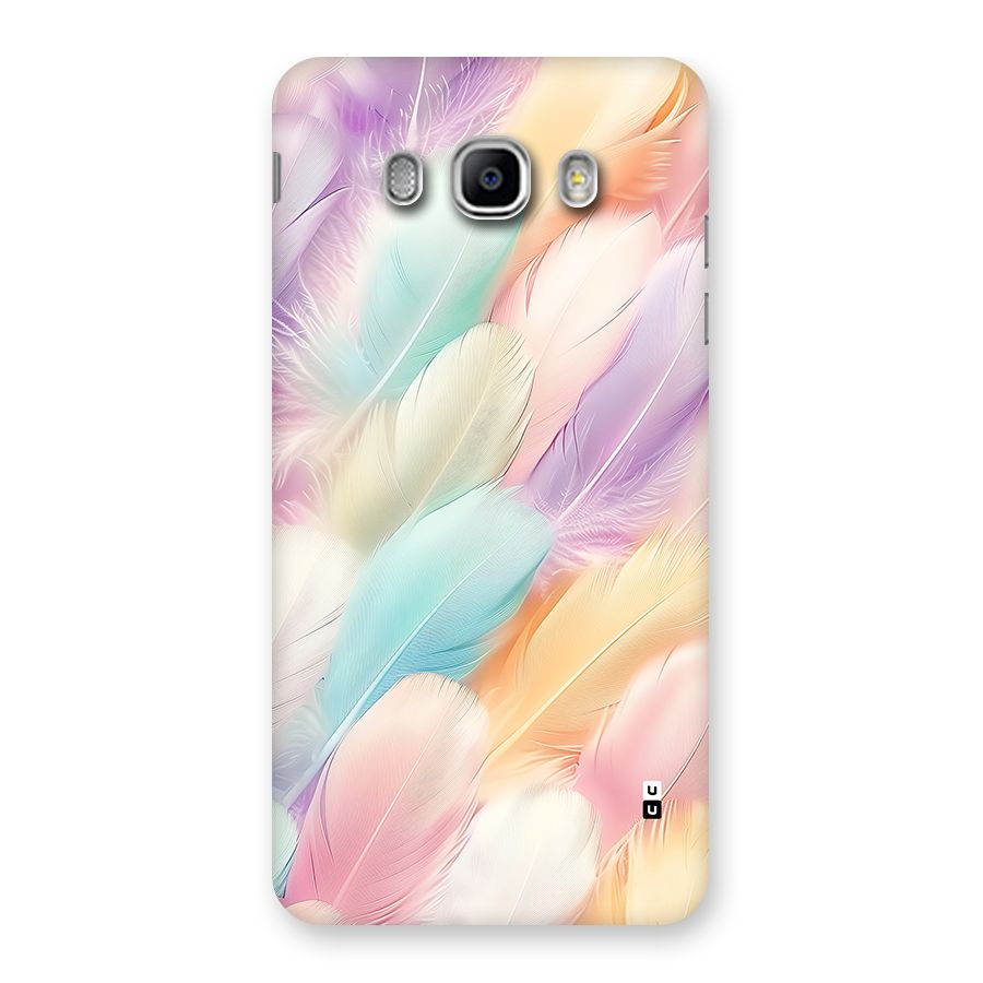 Pastel Feather Back Case for Galaxy J5 2016
