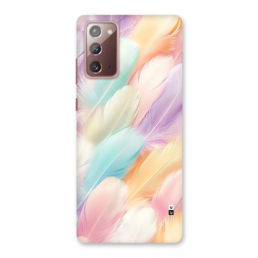 Pastel Feather Back Case for Galaxy Note 20